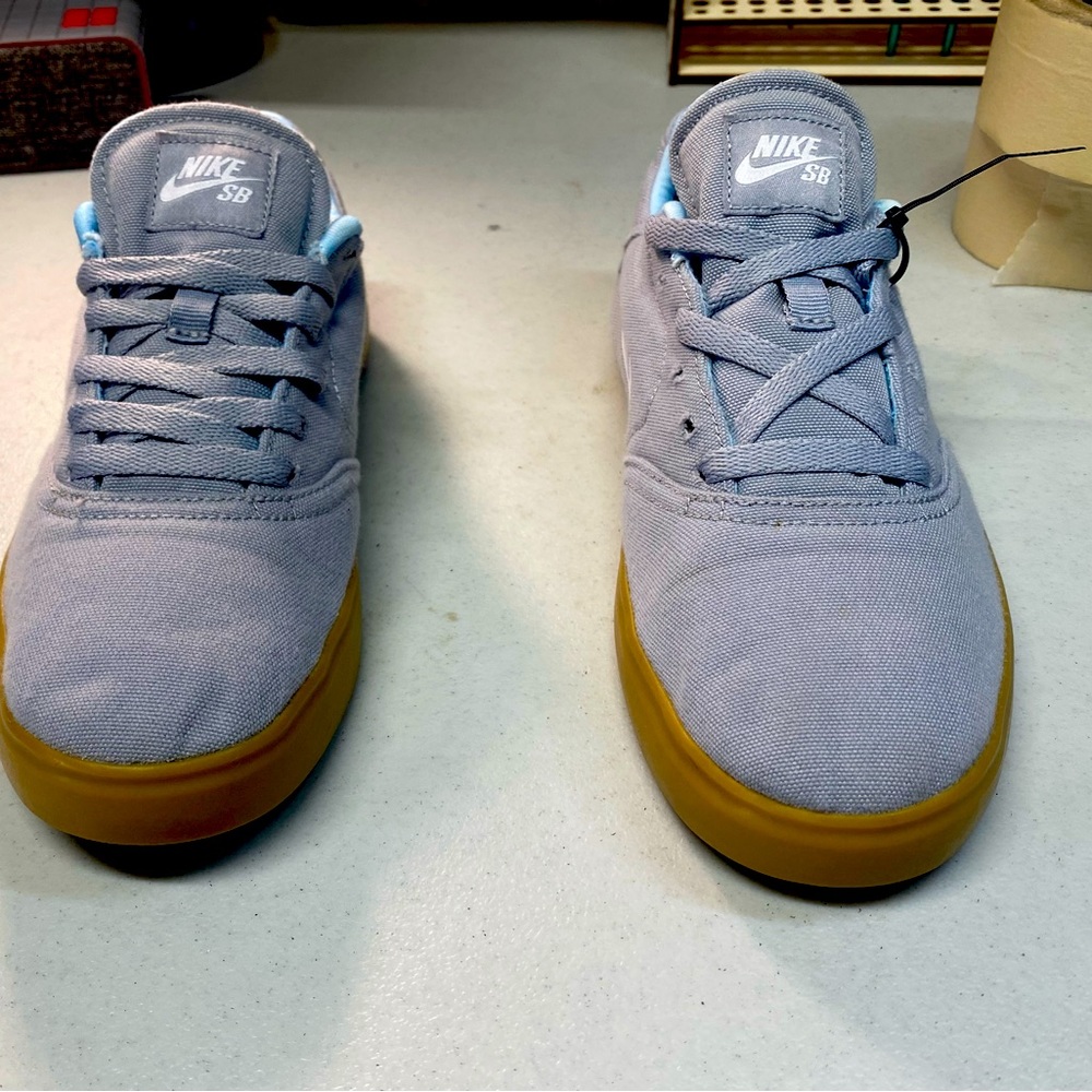 Nike SB Canvas Trainers Grey Size:7Y